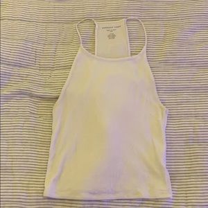 American Eagle off white soft & sexy ribbed tank